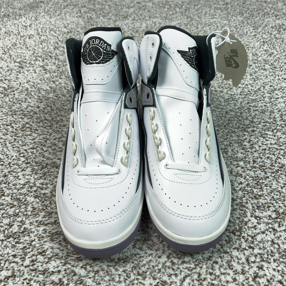 Jordan Shoes Mens Size 10.5 White Air Jordan 2 Retro Python Basketball Sneaker - Picture 3 of 13